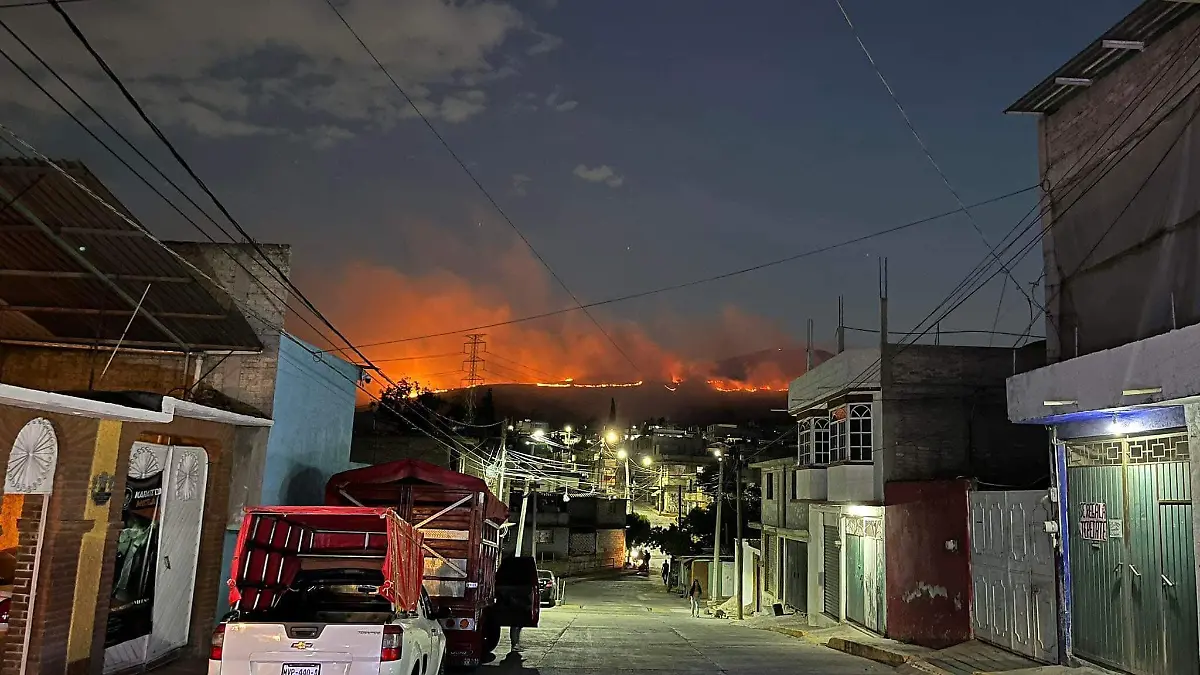 Incendio Cerro de San Marcos, Tultitlán